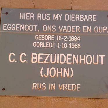 BEZUIDENHOUT C.C. 1884-1968