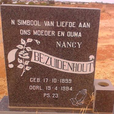 BEZUIDENHOUT Nancy 1899-1984