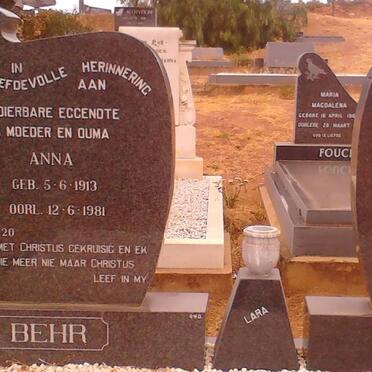 BEHR Stephanus 1911-1999 &amp; Anna 1913-1981 