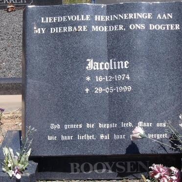 BOOYSEN Jacoline 1974-1999