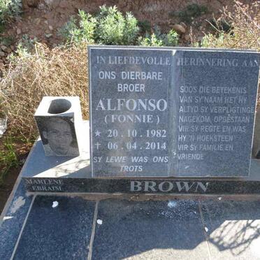 BROWN Alfonso 1982-2014