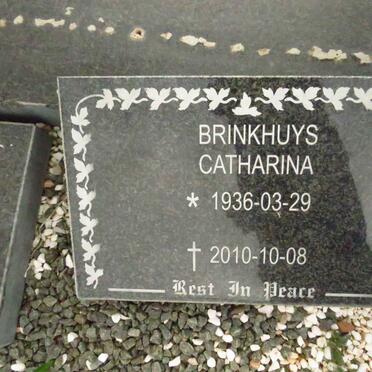 BRINKHUYS Catharina 1936-2010