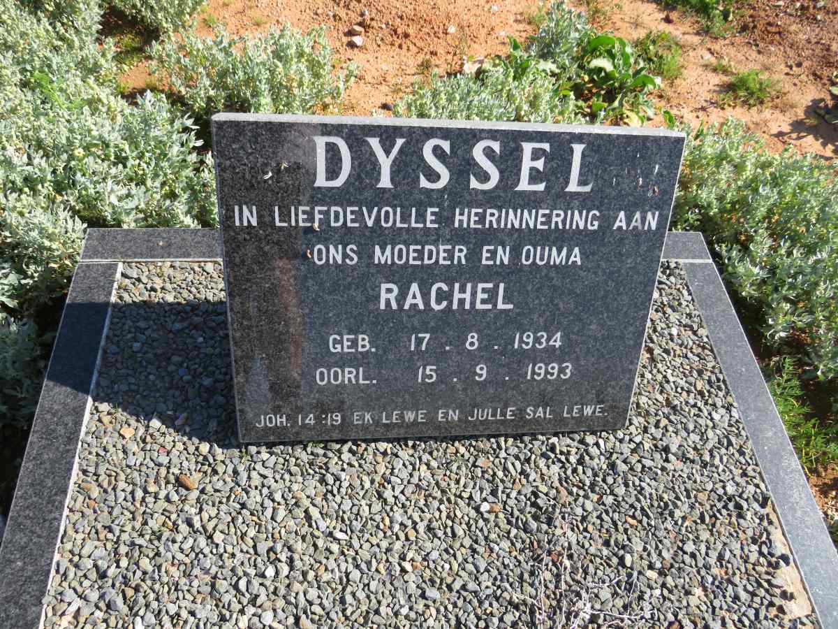 DYSSEL Rachel 1934-1993