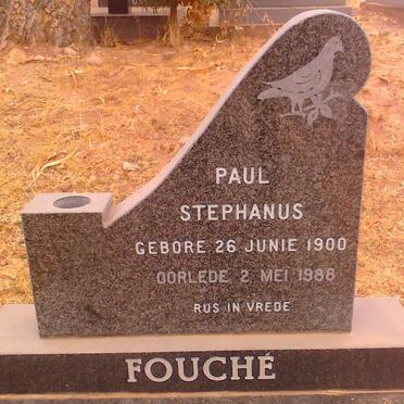 FOUCHE Paul Stephanus 1900-1988
