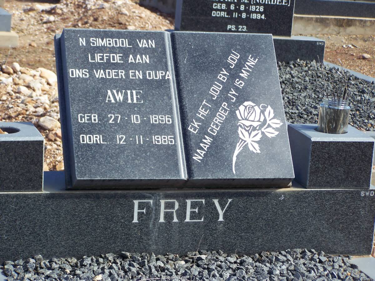 FREY Awie 1896-1985