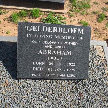 GELDERBLOM Abraham 1922-1995