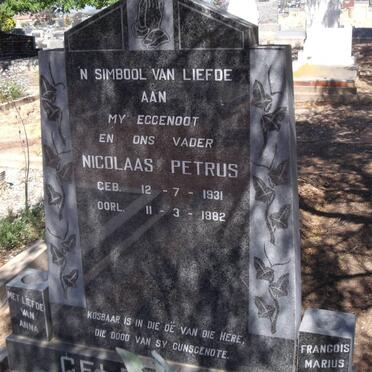 GELDENHUYS Nicolaas Petrus 1931-1982