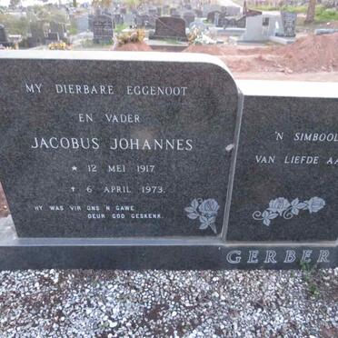 GERBER Jacobus Johannes 1917-1973