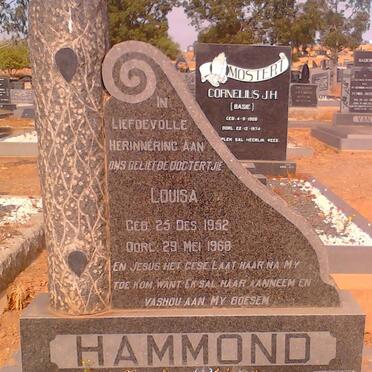 HAMMOND Louisa 1952-1968