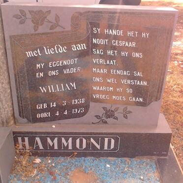 HAMMOND William 1938-1973