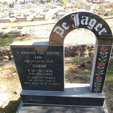 JAGER Corne, de 1970-1984