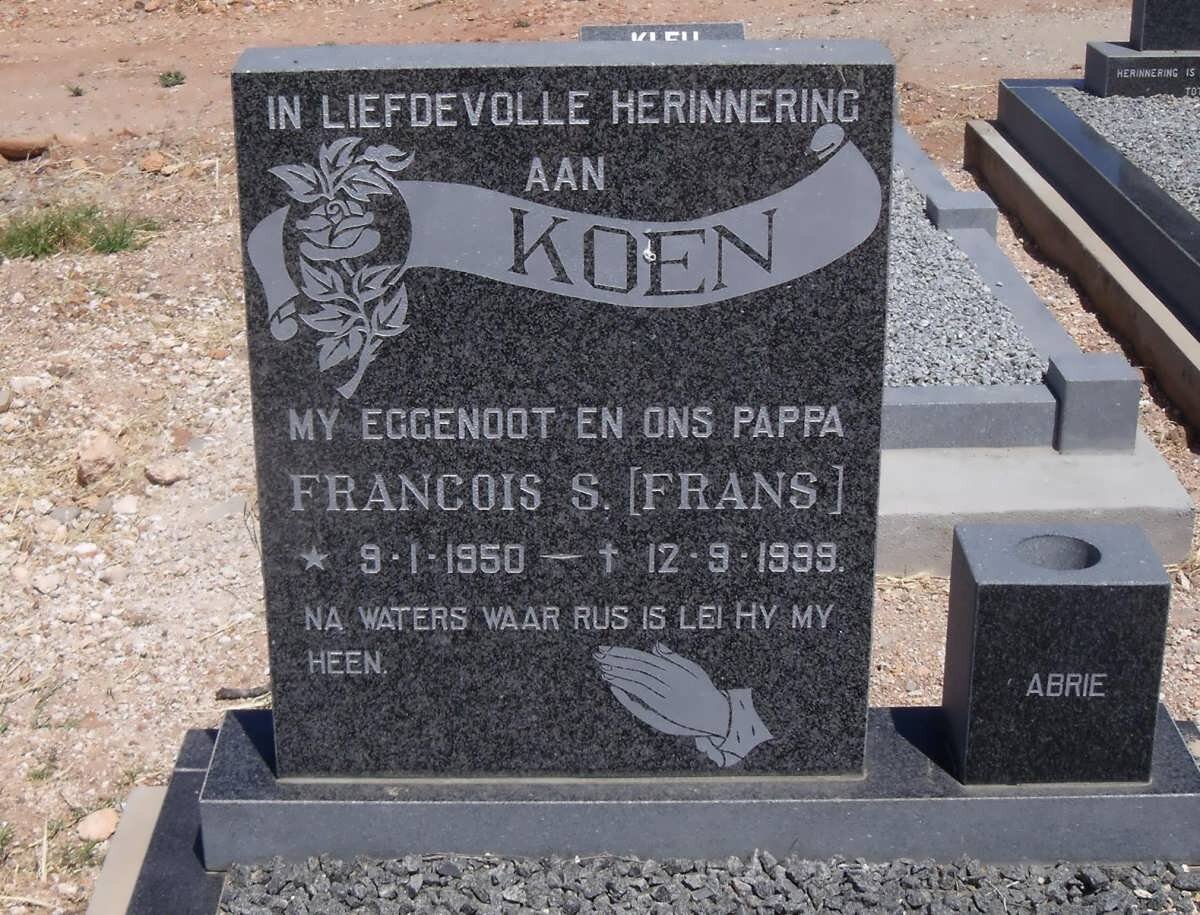 KOEN Francois S. 1950-1999