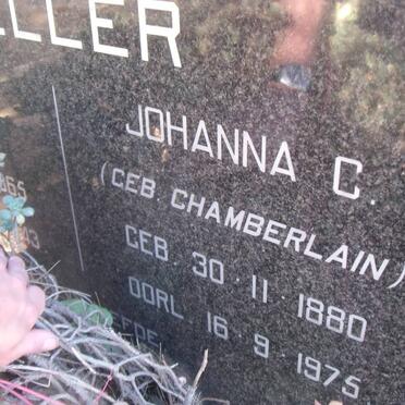KELLER Jacob J. 1865-1943 &amp; Johanna C. CHAMBERLAIN 1880-1975