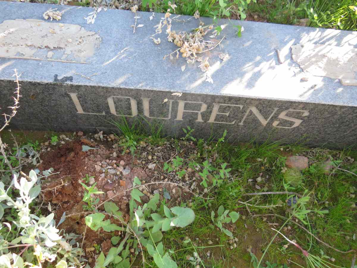 LOURENS Willem H.P. 1912-1982  & Aletta E. LATEGAN 1918- _2