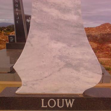 LOUW Elmarie 1963-1985