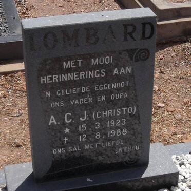 LOMBARD A.C.J. 1923-1988