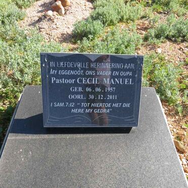 MANUEL Cecil 1957-2011