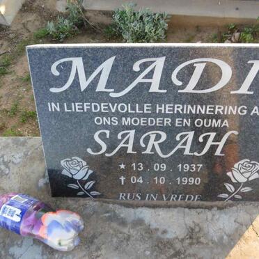 MADI Sarah 1937-1990