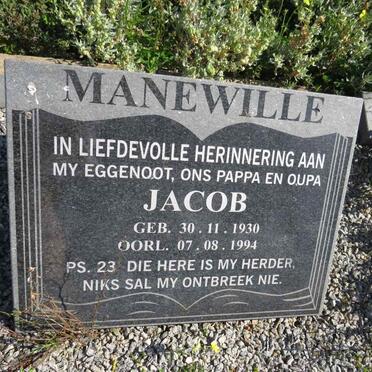 MANEWILLE Jacob 1930-1994