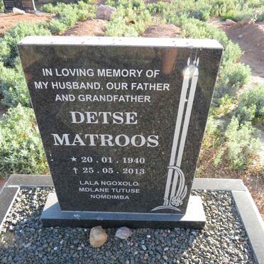 MATROOS Detse 1940-2013