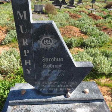 MURPHY Jacobus Rodney 1973-1994