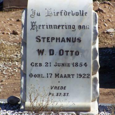 OTTO Stephanus W.D. 1854-1922