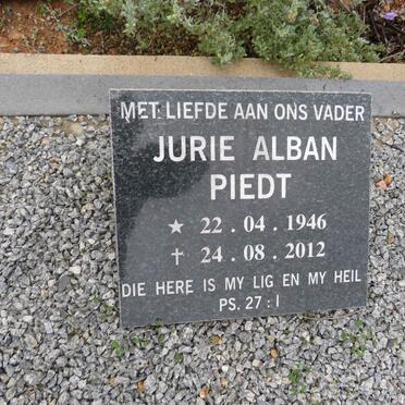 PIEDT Jurie Alban 1946-2012
