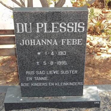 PLESSIS Johanna Febe, du 1913-1995