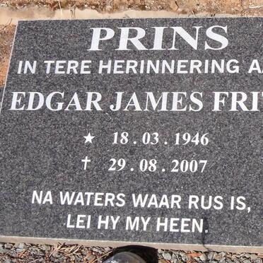 PRINS Edgar James Fritz 1946-2007