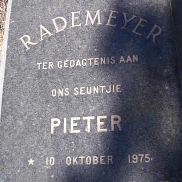 RADEMEYER Pieter 1975-1975