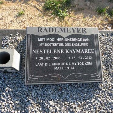 RADEMEYER Nestelene Kaymaree 2005-2013