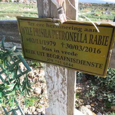 RABIE Prisila Petronella 1979-2016