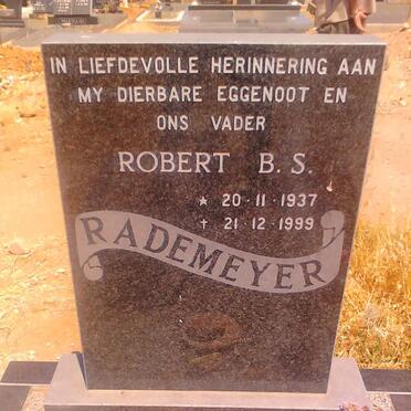 RADEMEYER Robert B.S. 1937-1999