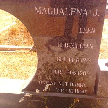 RADEMEYER Abraham C. 1902-1980 &amp; Magdalena J. KILLIAN 1917-1980