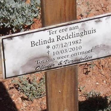 REDELINGHUIS Belinda 1982-2010