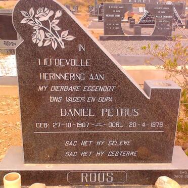 ROOS Daniel Petrus 1907-1979