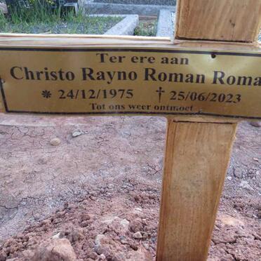 ROMAN Christo Rayno Roman 1975-2023