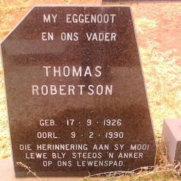 ROBERTSON Thomas 1926-1990