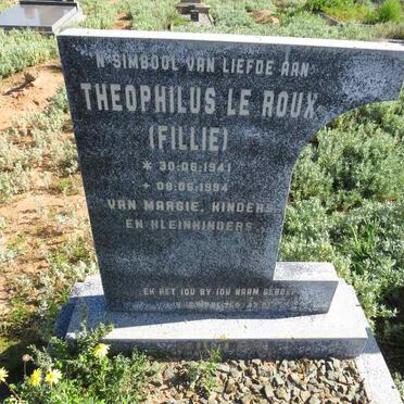 ROUX Theophilus, le 1941-1994
