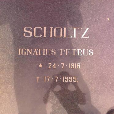 SCHOLTZ Ignatius Petrus 1916-1995