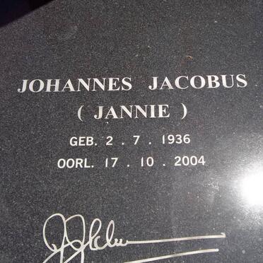SCHOEMAN Johannes Jacobus 1936-2004 &amp; Johanna Charlotte 1940-2008 