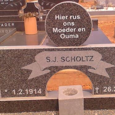 SCHOLTZ S.J. 1914-2001