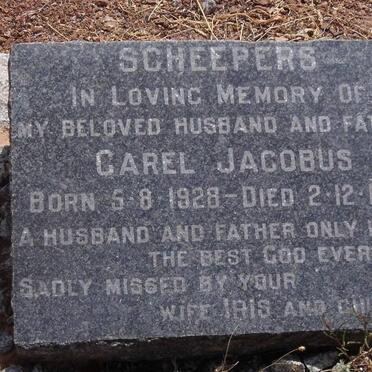 SCHEEPERS Carel Jacobus 1928-1962
