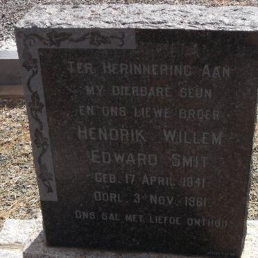SMIT Hendrik Willem Edward 1941-1961