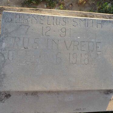 SMITH Cornelius 1891-1918