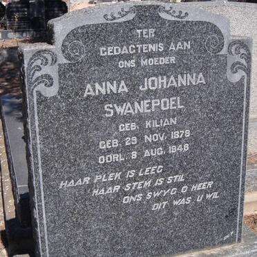 SWANEPOEL Anna Johanna nee KILIAN 1878-1948