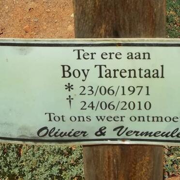 TARENTAAL Boy 1971-2010