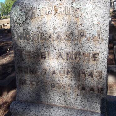 TERBLANCHE Nicolaas P.J. -1943