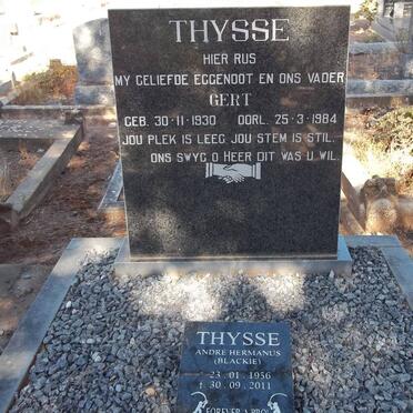 THYSSE Gert 1930-1984 :: THYSSE André Hermanus 1956-2011