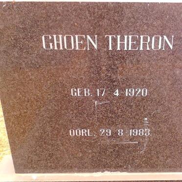 THERON Ghoen 1920-1983